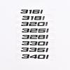 Compatible Rear Tail Badge for BMW 3 Series: 316i, 318i, 320i, 325i, 330i Models