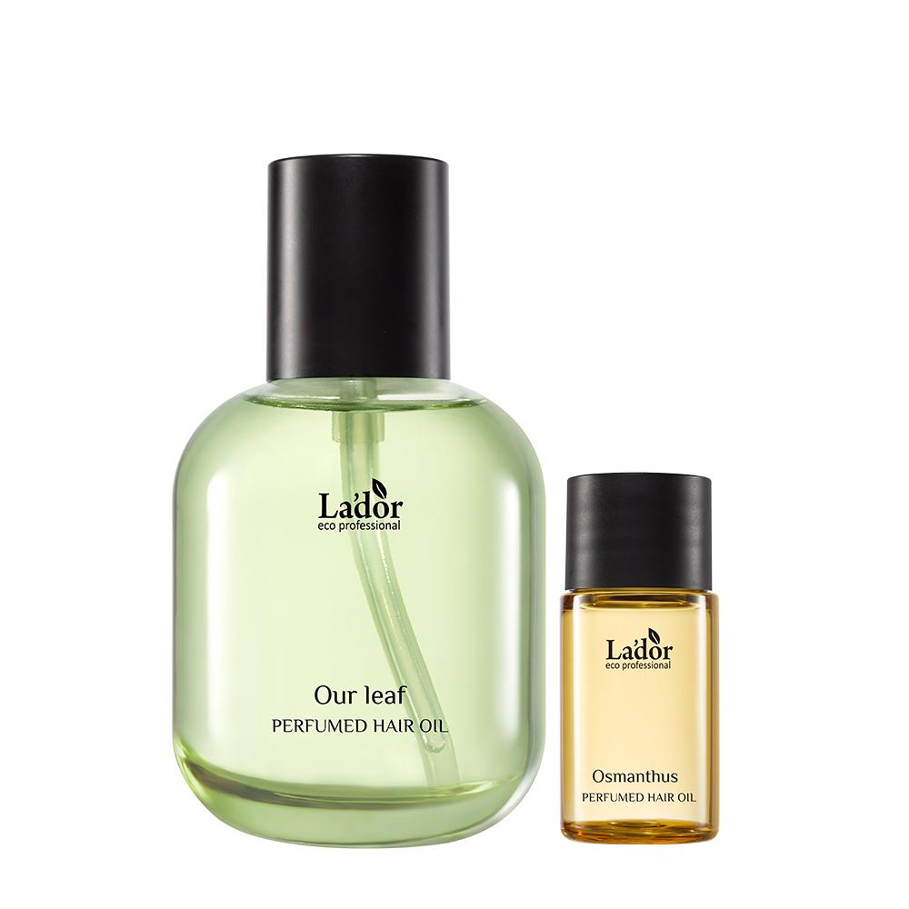 Lador Набор масел для волос и парфюма от BTS Джимина (80 мл + 10 мл Мини) - [K-BEAUTY] Нишевый аромат и уход с шелком