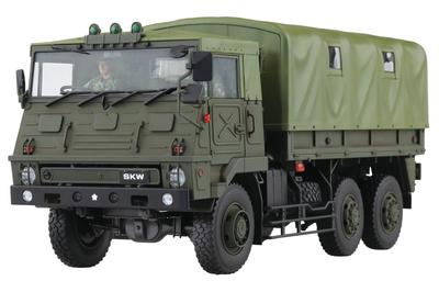 Aoshima Bunka Kyozai Серия наборов военных моделей Японские силы Тип 73 Тяжёлый грузовик Пластиковая модель 1/35 №. 2 Самооборона (SKW-464)