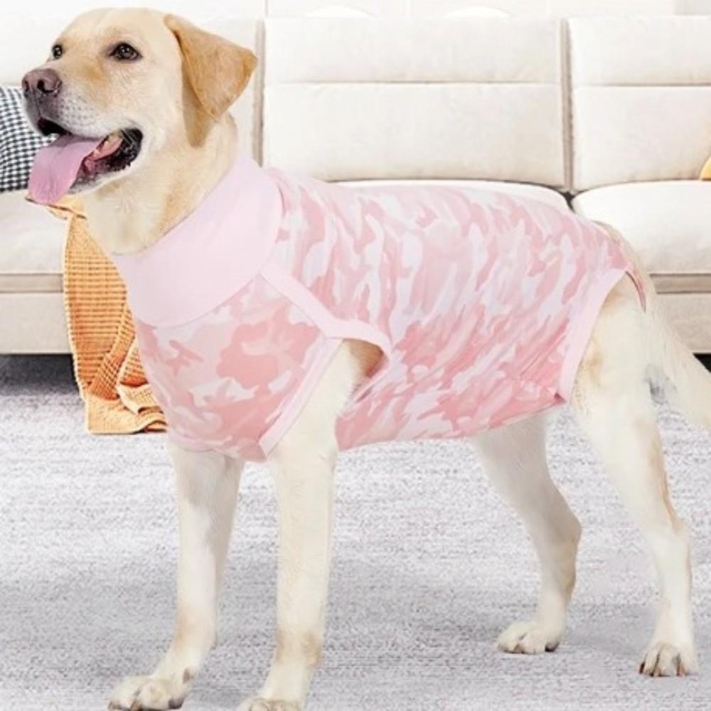 Elastic Dog Anti-Licking Jumpsuit Breathable Dog Sterilization Suit Dog Pajamas Home Wear