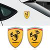1/2 шт. Автостайлинг 3D Алюминиевая наклейка-значок ABARTH Scorpion Декор кузова и багажника Для Fiat 500 Punto Stilo Ducato Palio Pondo