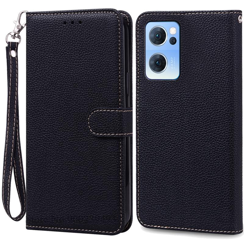 Чехол Reno7 для OPPO Reno 7 4G, мягкий силиконовый чехол-кошелек из кожи, флип-чехол для OPPO Reno 7 5G, чехол для телефона Reno 7 Pro 5G, чехол Funda