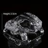 A Crystal Turtle Ornament, Mini Turtle Statue, Lucky Ornament, Suitable for Home Office Desk Decoration, Home Decoration