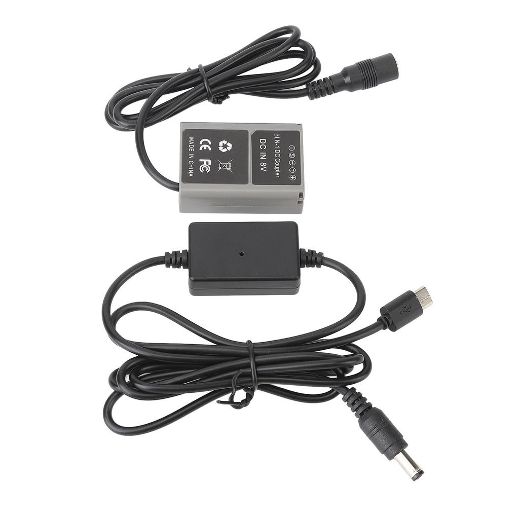 BLN 1 Муляж аккумулятора с адаптером питания Type C для цифровой камеры EM1 EM5 EM5II EP5 Pen F WE 074