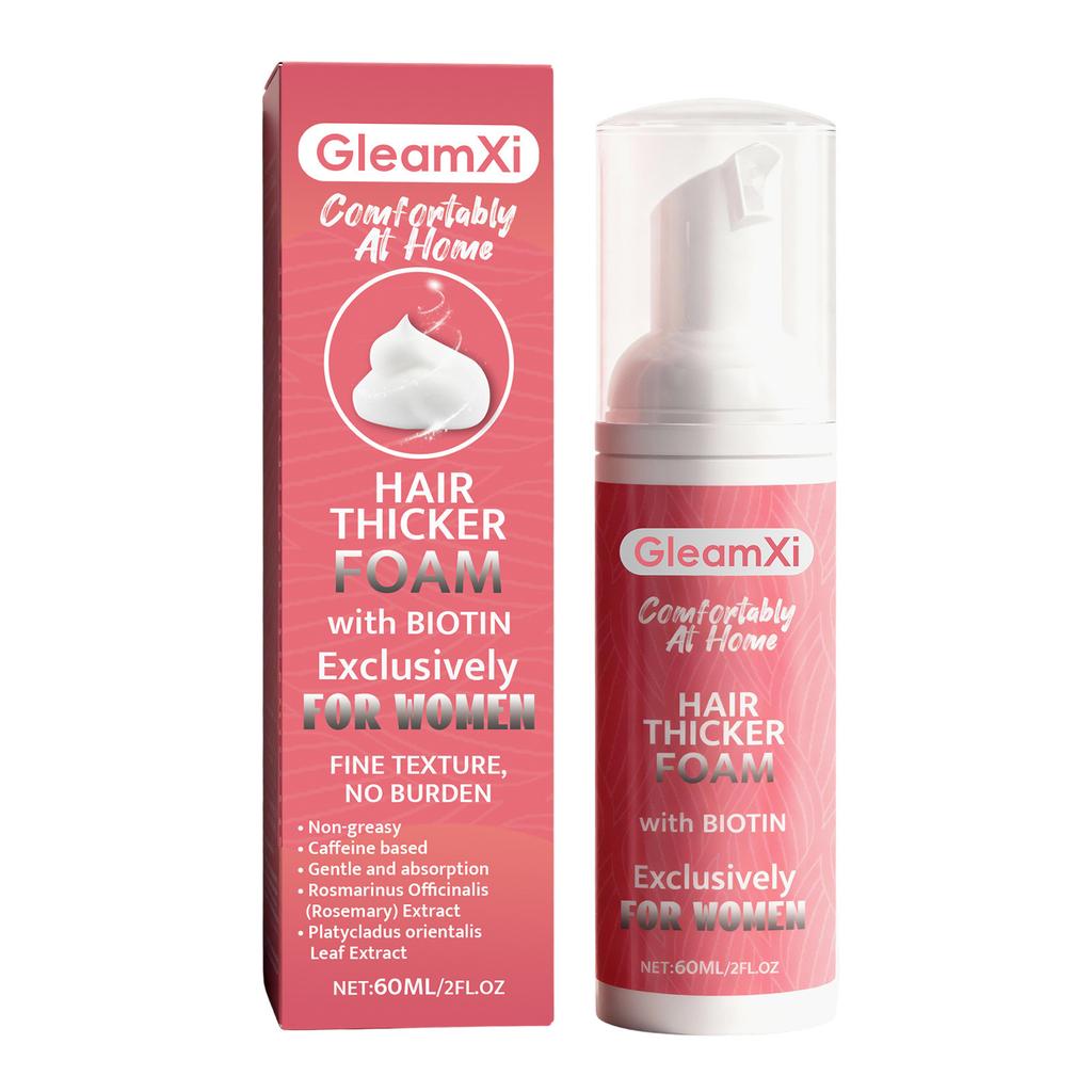 Volumizing Hair Mousse Daily Gentle Nourish Natural Fluffy Silky Lightweight Texture