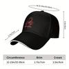 Scorpion Baseball Cap - Black Trucker Hat with Sun Protection, Casual Outdoor Sport Cap for Men and Women, Casual Cap