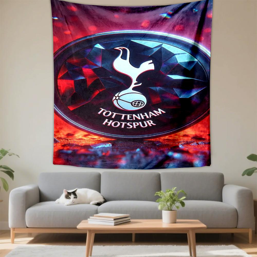 Tottenham Hotspur Logo Bedding Design Patterned tapestry for bedroom and living room home decor