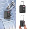 TSA Таможенный пароль для замка, противоугонный чемодан, багаж, кодовый замок, новый тросовый навесной замок для путешествий