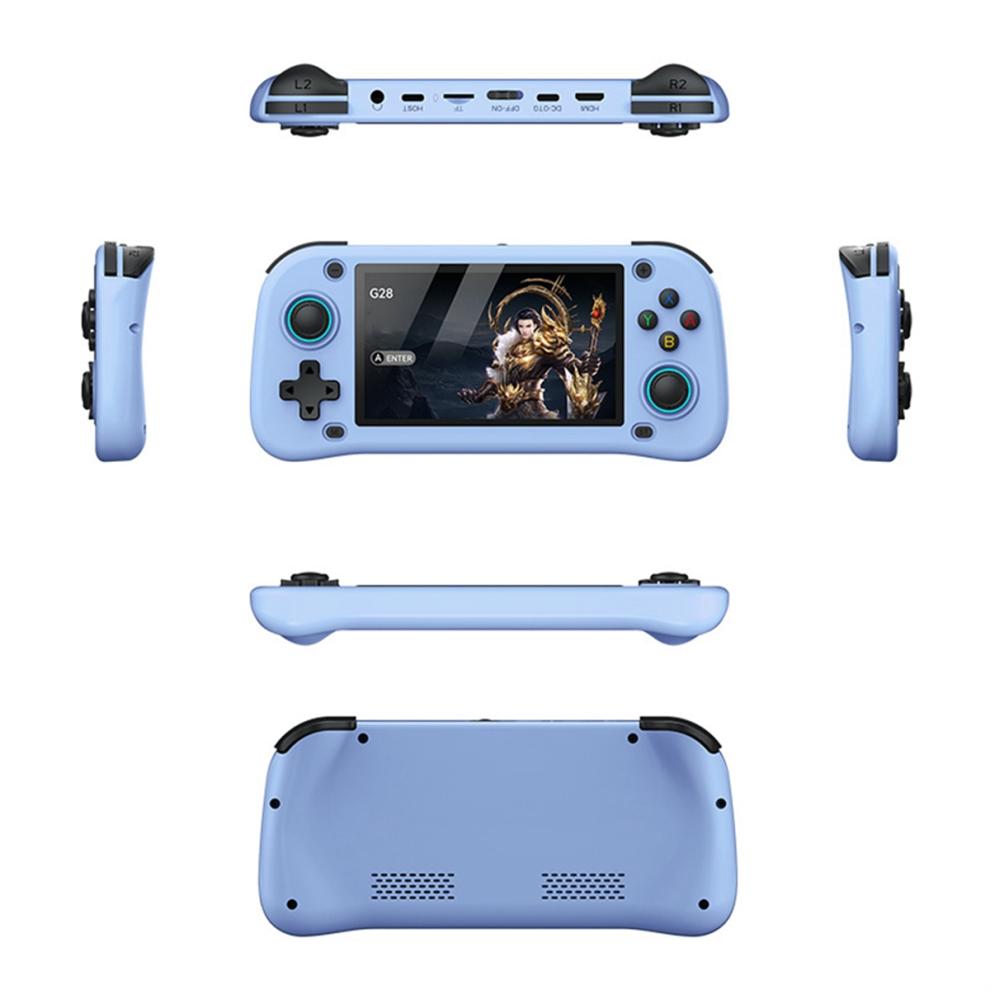 G28 Retro Handheld Video Game Console 64GB 10000+Game 4.3 In Screen C