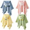 Child Bathrobe Cute Animal Soft Newborn Hooded Towel Quick-Drying Thicken Baby Bath Towels Toddler Infant Wrap Cloak Boys Girls