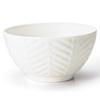 Fortemoa Nagomi Rice Checkered Diameter X Height Lightweight and Oven 5-inch Bowl, White, Pattern, 15.7cm 8.4cm, Porcelain, Microwave,