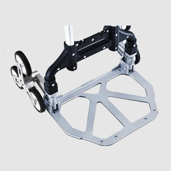 Тележка для тяжелых условий эксплуатации с телескопической ручкой, прочная несущая складная конструкция, тележка для подъема по лестнице, тележка для тяжелых условий эксплуатации