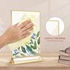 DIY Blank Clear Display Signs Acrylic Sign Holder Picture Frame Display Stand Holder Table Menu Stands for Wedding Decoration