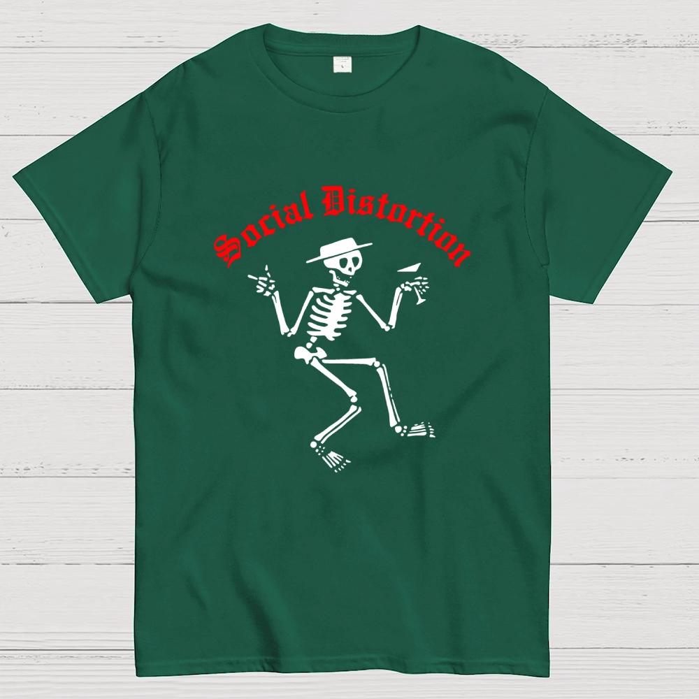 Social Distortion Cotton Summer Casual Cool Loose T-Shirt
