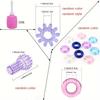 23pcs Sexy Clothes Flirting Sticks Butt Plug Sets Flirting Finger Cots Cock Rings Flusher SM Sex Bondage Toys For Adults Men Women Couples