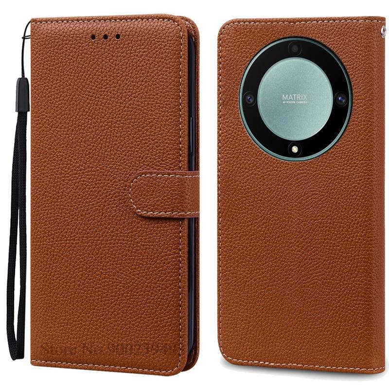 Для Honor X9A 5G чехол-кошелек кожаный флип-чехол для Honor X9A чехол-книжка-кошелек чехол для Honor X 9A силиконовый чехол Fundas