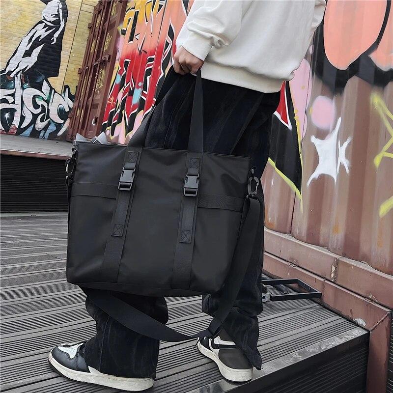 Водонепроницаемая женская дорожная сумка, большая вместительная женская сумка-мессенджер, однотонная женская нейлоновая сумка через плечо, женская