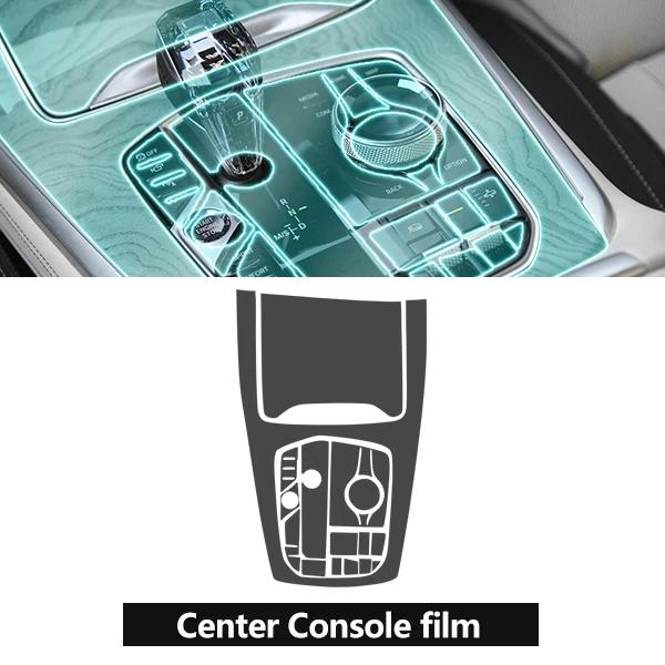 Car Interior Protective Film Central Console Navigation Display Gear Screen Protector Self Healing Sticker for BMW X7 G07 2019
