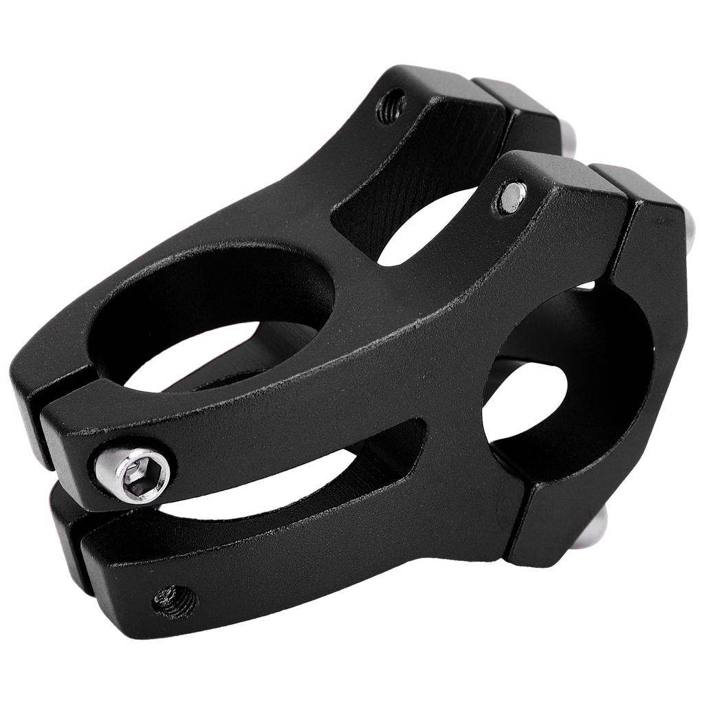 LUNJE 25.4x35MM Bike Handlebar Short Stem Riser Aluminum Alloy Bicycle Hollow Stem