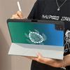 Мультяшная Морская Черепаха Держатель Художественный Чехол Чехол для Планшета Для iPad Pro 11-го 10-го 9-го 8-го 7-го 12.9-дюймового Pro 2025 Air 4 5 M3 M2 1 2 M4 11-дюймового