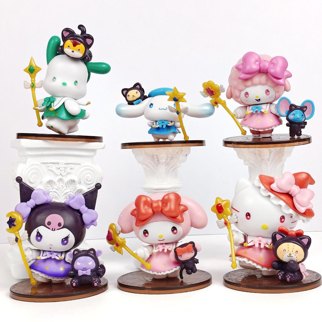 Пластиковая игрушка-гашапон Sanrio Kuromi со коллекционным дизайном для детей и фанатов