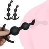 18+ Adult Silicone Anal Plug Bead Anus Sex Toys Big Balls G-Spot Stimulating Butt Plug for Women Massager Erotic Sextoy Couples