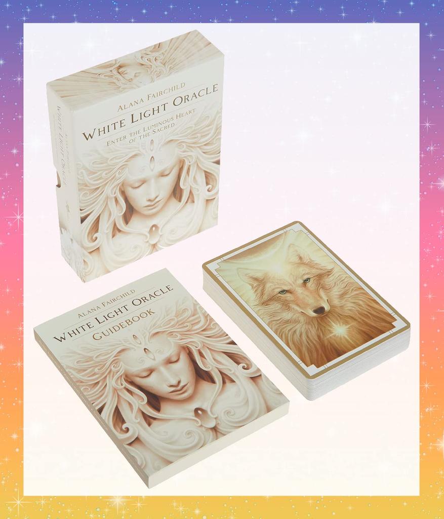 44 White Light Oracle Tarot Cards with Japanese Instructions, Authentic by lulucouture
