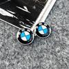 IQJD2 Car Steering Wheel Stickers Motorcycle Body Hub Decorative Sticker For BMW M Power Performance For BMW 50th Auto Car Accessory