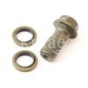4pcs M8/M10x1.25 Hydraulic Brake Master Cylinder Oil Hose Screw Banjo Bolt Motorcycle Universal Tube Tubing Screws Bolts