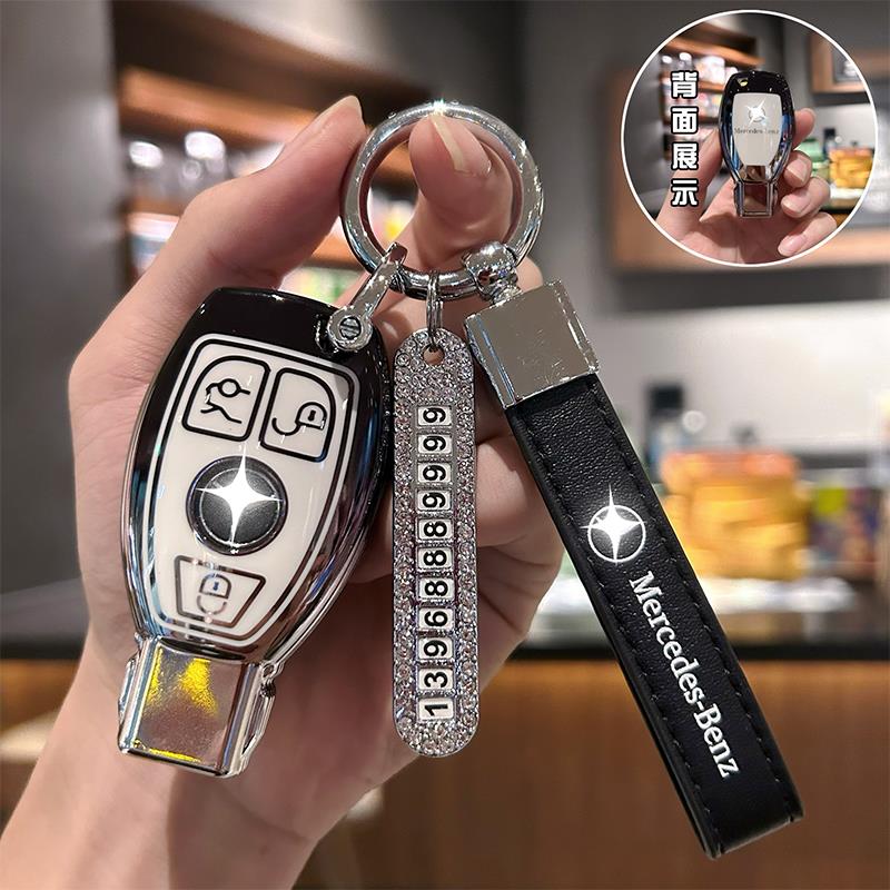 Fashion Car Remote Key Case Cover Shell For Mercedes Benz A C E S G Class GLC CLE CLA GLB GLS W177 W205 W213 W222 X167 AMG a1