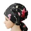 Cover Hat Head Cover Satin Turban Hair Bonnet Shower Cap Silk Night Sleep Cap Soft Satin Bonnet