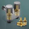 Two Outlets Dual Control Water Inlet Toilet Washing Machine Faucet  Water Supply Connection
