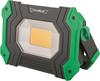 STAHLWILLE LED Mini Floodlight with 2800 13133 Stand, Lumens, Black/Green,