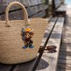 Highland Cow Theme Favors 3D Advent Calendar 2026, Christmas Countdown with Cute Festive Backpack Accessories Farm Cattle Mini Figurines for
