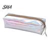 Portable Pen Holder Gradient Color Pencil Case, Cute Cylindrical Pouch for Smooth Zipper Girls, Waterproof Stationery Bag Students School Supplies