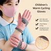 Keep Warm Anti Slip Gloves Fleece Lined Children's Riding Mittens  Skateboarding