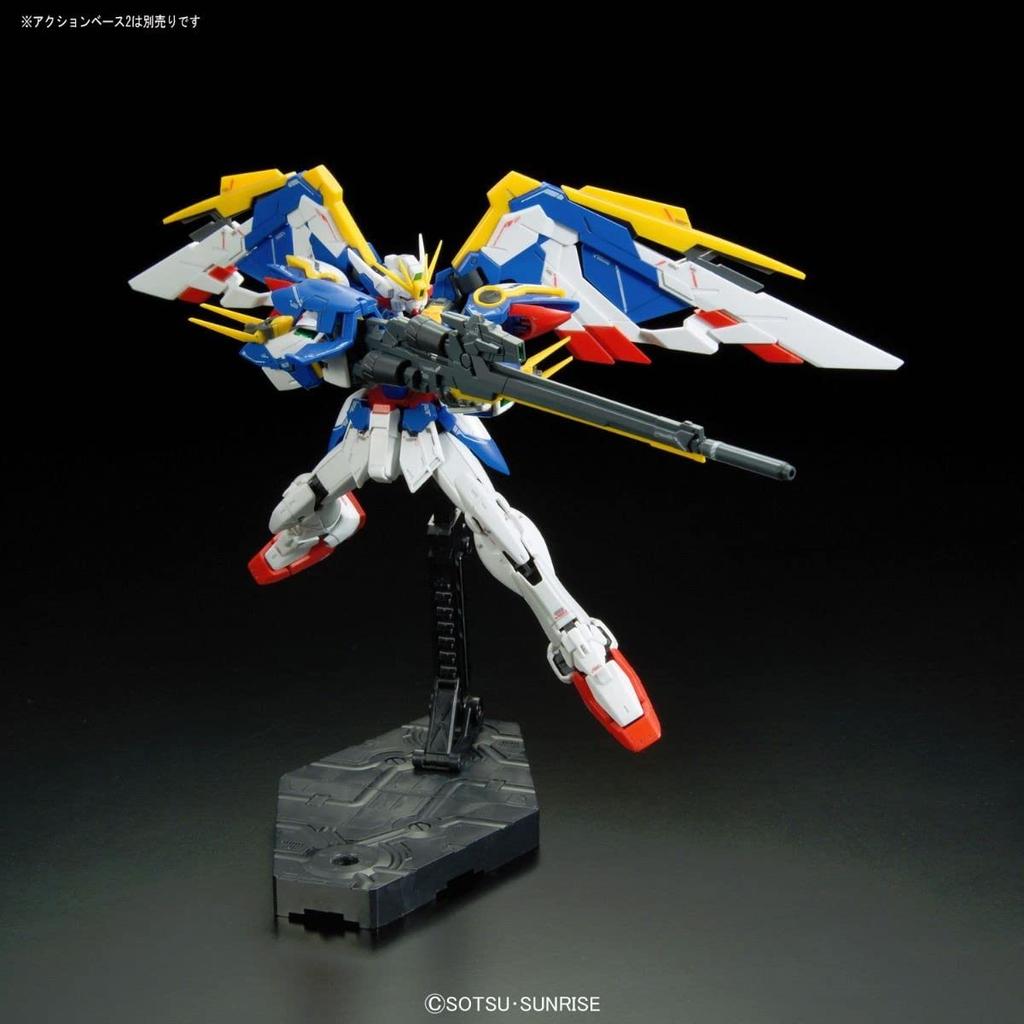 BANDAI SPIRITS RG New Mobile Report Gundam W Endless Waltz Wing Gundam EW масштабная пластиковая модель XXXG-01 1/144 с цветовой кодировкой