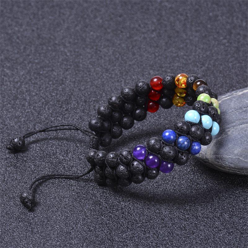 JYL TS Bracelet Triple-Layer Yoga  Braided Enhances Calm & Spiritual Growth