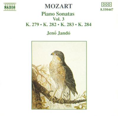 CD ВОЛЬФГАНГ АМАДЕЙ МОЦАРТ - ДЖЕН? JAND - Фортепианные сонаты, Том. 3 8550447 Naxos 1991 Германия ObiClassical Б/У