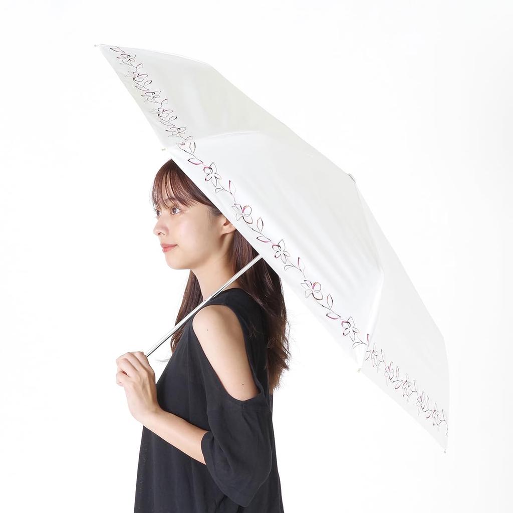 Nifty Colors Folding Flower Crown Mini 2466OF Umbrella, Light-Shielding 55,