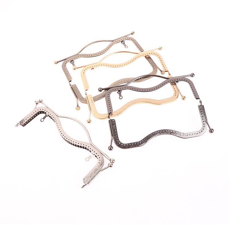 1 шт. Модные женские сумки Ручка Металлическая DIY Кошелек-монетница Ручка для сумки Застежка-замок для сумочки Дугообразная рама Аксессуары для сумок