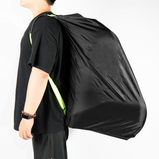 Сумка для хранения коляски с усиленной ручкой из водонепроницаемой ткани, вместительная дорожная сумка для коляски