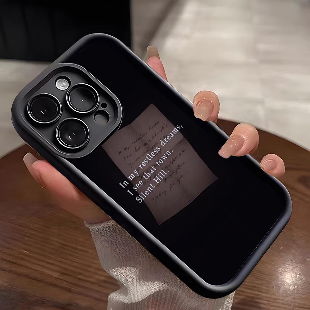 Чехол для телефона Silent Hill 2 Для IPhone 17 Pro Max 15 Pro 16 14 Plus 12 13 Mini 11 Pro Ударопрочный Мягкий чехол