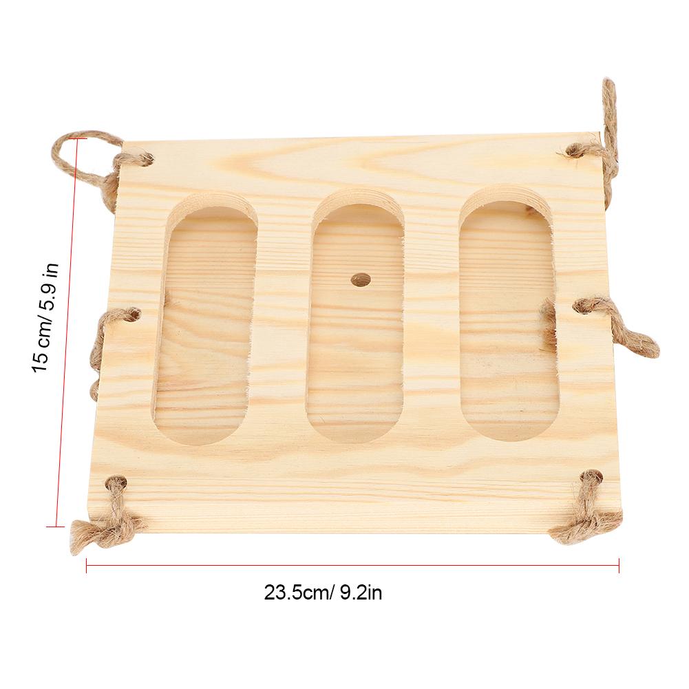 Кролик Травяная Рамка Сено Кормушка Деревянная Полка для Кормления Травой Складная Сенодержатель Клетка для Мелких Животных