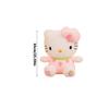 Cute And Cuddly Hello Kitty Cat Plush Toy With Strawberry And Bamboo
