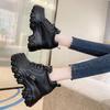 Platform Dad Shoes Women's Ins Tide 2025 Autumn and Winter New Korean Version Versatile Inner Height Increase 9cm Casual Sports Shoes