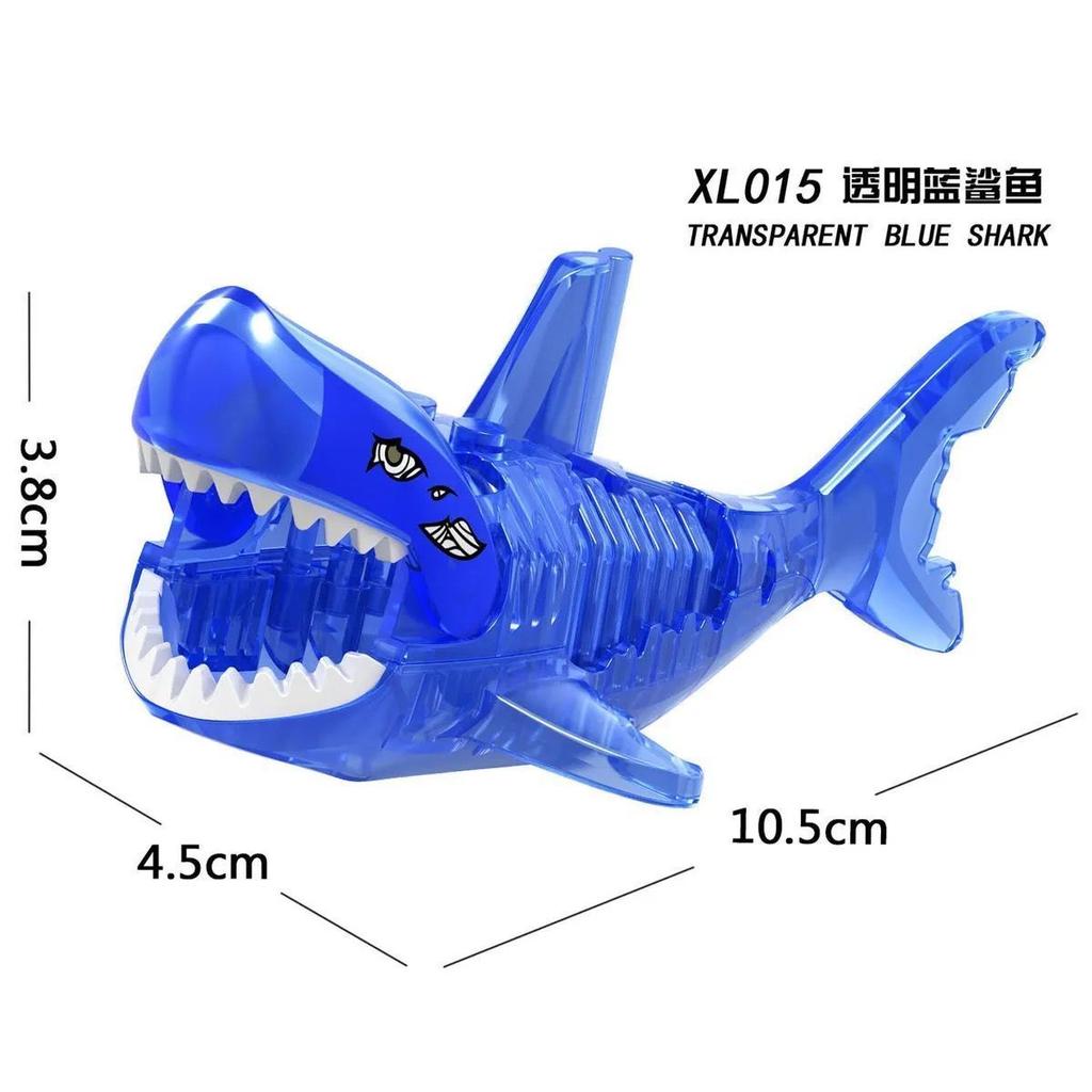 Большая Акула Карликовый Кабан Рогатая Овца Животное-Маунт Аксессуары Брони Оружие Фигурки Средневековых Рыцарей Строительные Блоки Детские Игрушки