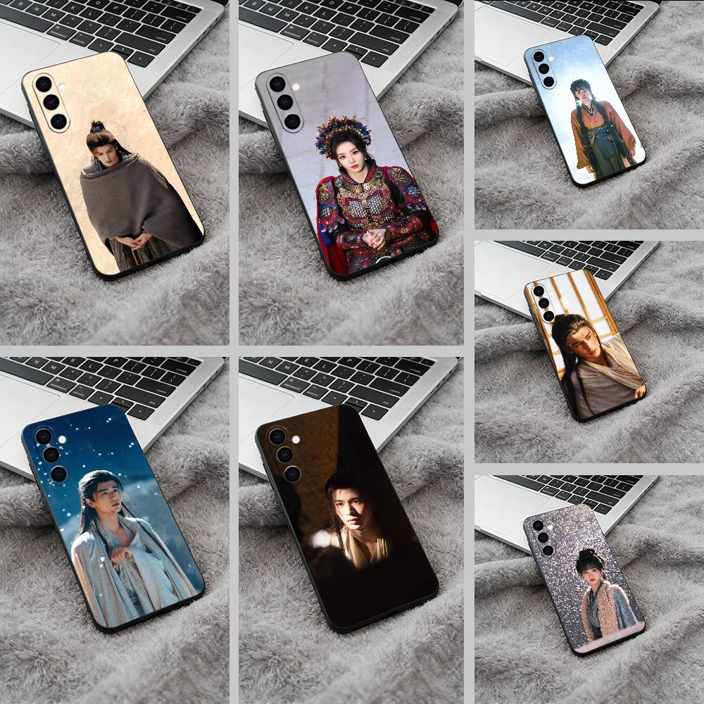 Черный мягкий силиконовый чехол для телефона X-Xie Zheng&Fan Changyu для Samsung Galaxy A73, A71, A72, A70, A53, A52, A51