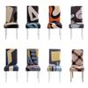 Spandex Chair Cover Removable Anti-dirty Seat Slipcover Cover for Banquet Wedding Dinner Restaurant Housse De Chaise 1PC