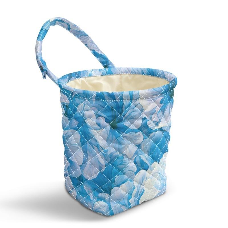 Car Trash Can, Foldable Hanging Storage Bag Creative Kitten Storage Bucket In Car